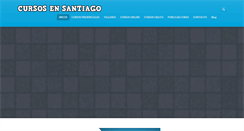 Desktop Screenshot of cursosensantiago.com